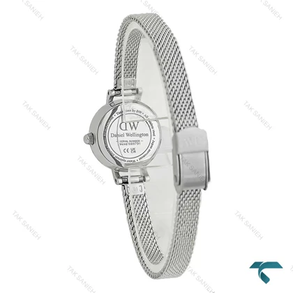 ساعت دنیل Petite Mini زنانه سیلور صفحه مشکی DW-7971-L