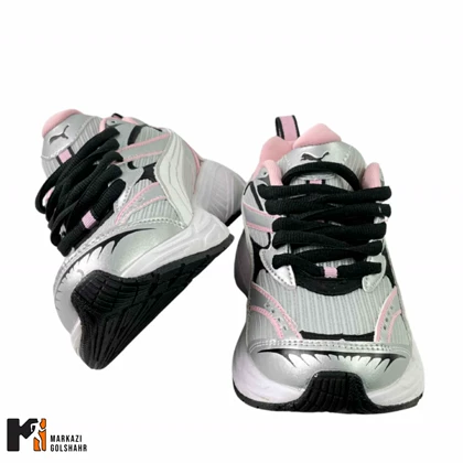 کفش ورزشی زنانه مرفیک طوسی صورتی