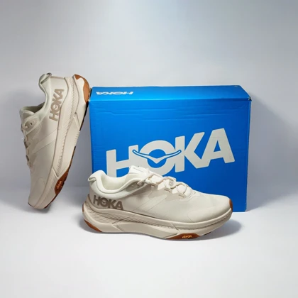 کفش روزمره مردانه هوکا مدل Hoka Transport Lite Cream