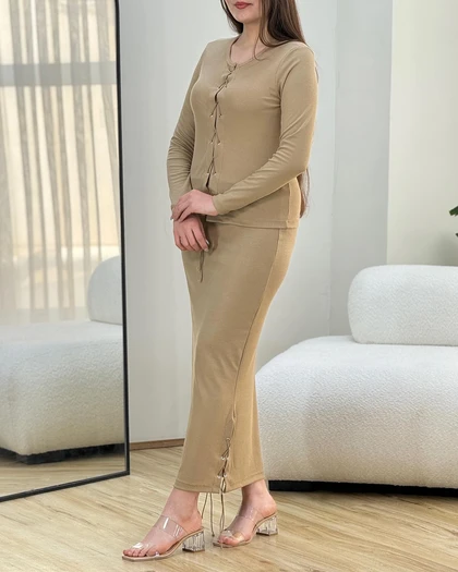 بلوز و دامن کبریتی