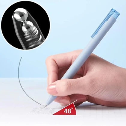 خودکار ژله ای مشکی کاکو Kaco مدل K7 نوک 0.5 میلی‌متری 4 عددی