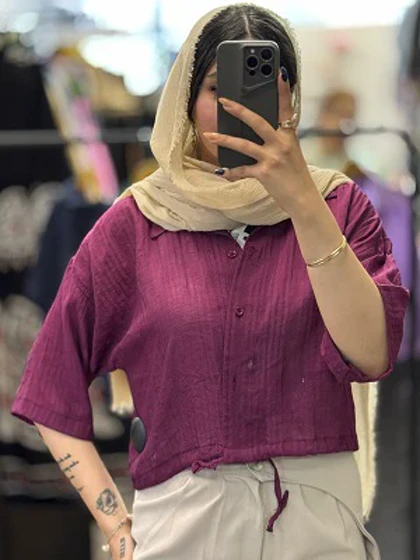 شومیز کراپی وال- 2196