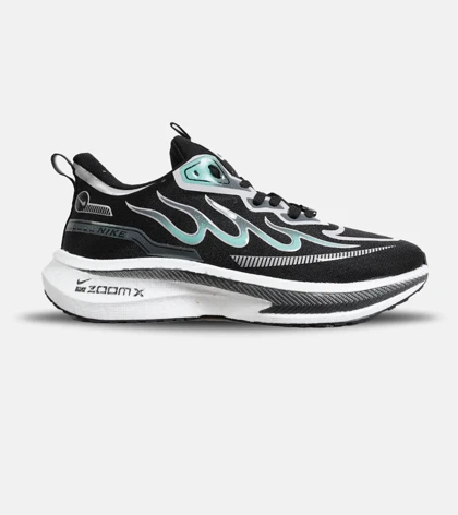 کفش کتانی مردانه مشکی آبی NIKE zoom X
