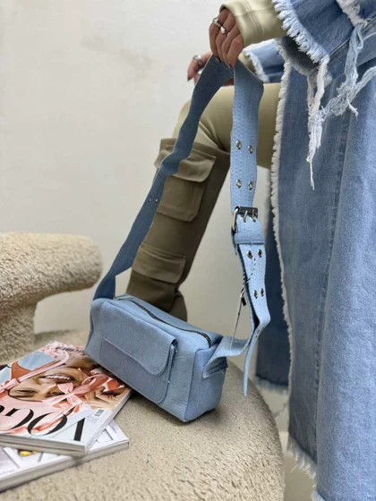 کیف جین جیب پاکتی