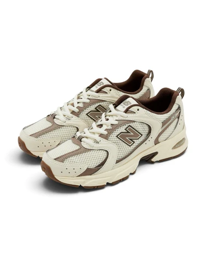 کتانی ویتنامی نیوبالانس 530 کرم قهوه اییNew balance 530