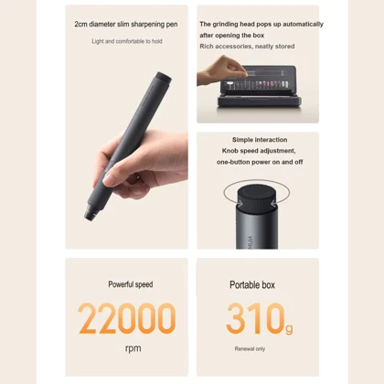 قلم منبت کاری شارژی شیائومی Xiaomi Mijia مدل MJDMB001QW چندکاره