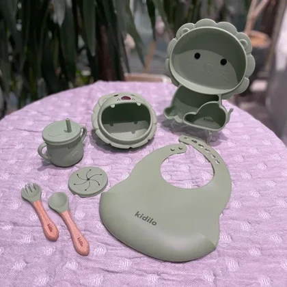 ست ظرف غذا کیدیلو طرح شیر