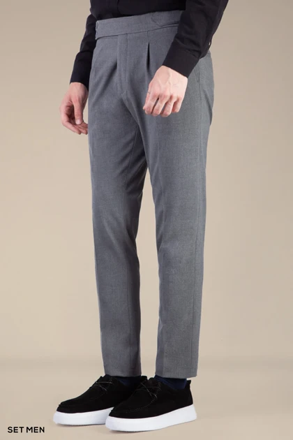 شلوار پارچه ای مردانه کمر ایتالیایی