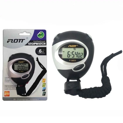کرنومتر ورزشی Flott مدل F-5853 دقت 1/100 ثانیه