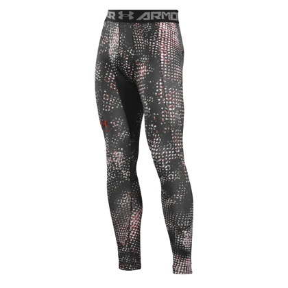 لگ ورزشی مردانه آندر آرمور مدل Heat Gear Y-149 جیب‌دار چریکی قرمز