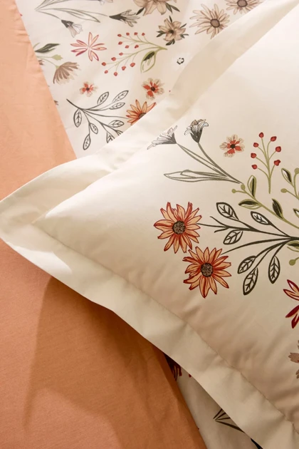 سرویس روتختی دو نفره Karaca Home مدل Velinor پنبه - چندرنگ