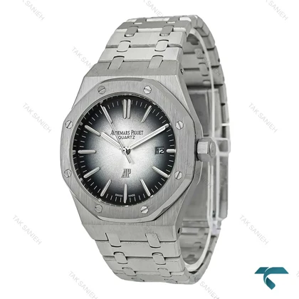 ساعت مچی مردانه ای پی AP استیل صفحه طوسی مشکی AP-7519-G