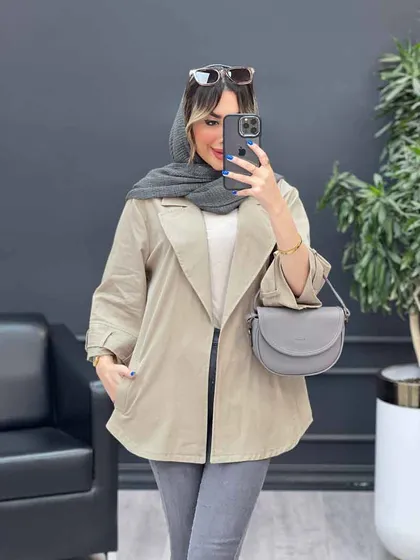 مانتو لینن پشت دو پاگن