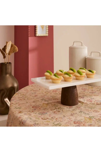 ظرف سرو Karaca Home مدل Sera مرمر - سفید