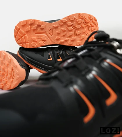 کفش کتانی کوهنوردی مشکی نارنجی مردانه و زنانه 4 Salomon Xultra