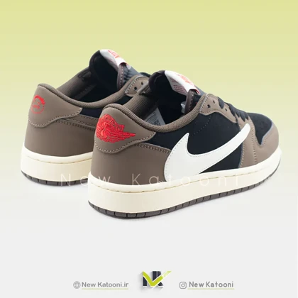 نایک ایر جردن 1 لو ایکس تراویس اسکات موکا (CQ4277-001)