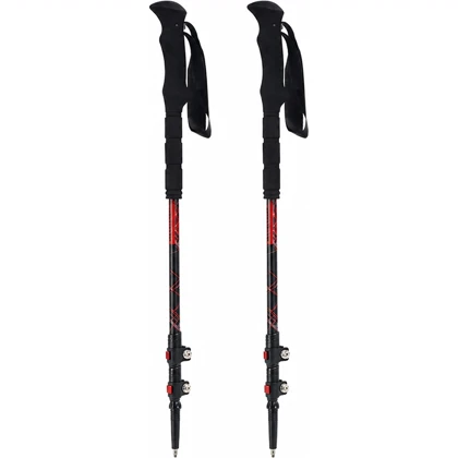 باتوم کوهنوردی دو کلیپسی اسنوهاک Snow Hawk مدل SN-T0111 پک 2 عددی