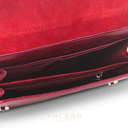 کیف دوشی و دستی چرم یلسان مدل هیراد کد 042-GL