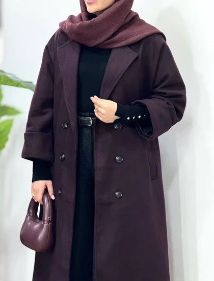 پالتو فوتر بلند آستردار آیسو دلبر