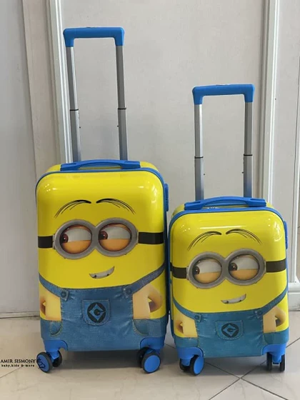 چمدان مسافرتی بچگانه طرح مینیون