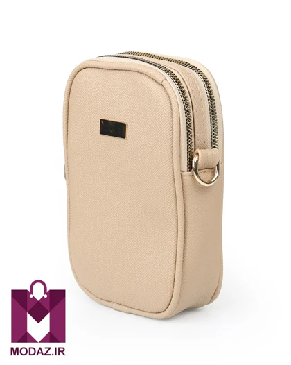 کیف زنانه چرمی کمری دو زیپ چارلی K167