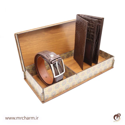 ست هدیه چرم مردانه mrc131-10