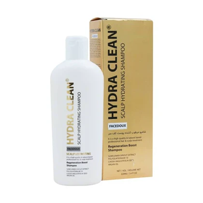 شامپو مرطوب کننده پوست کف سر هیدراکلین فیس دوکس 220 میل