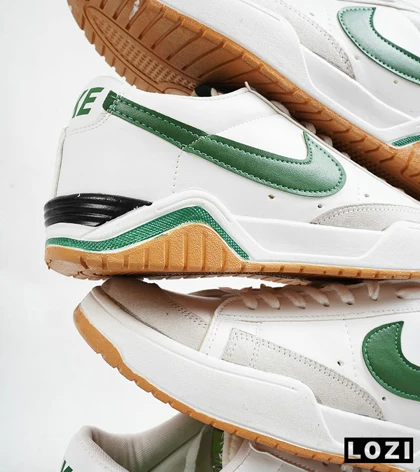 کفش نایک بلیزر Nike Blazer سفید سبز مردانه و زنانه