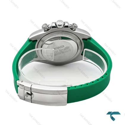ساعت مردانه رولکس دیتونا بند رابر سبز Rolex-6603-G