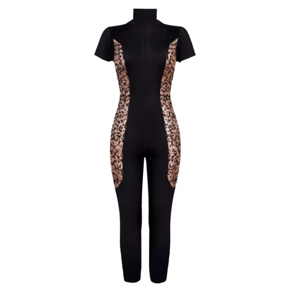 سرهمی آستین کوتاه برند OPAL با هدبند و زیپ مخفی کد 2230