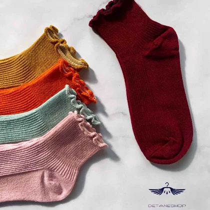 جوراب کبریتی لب فرفری شایسته