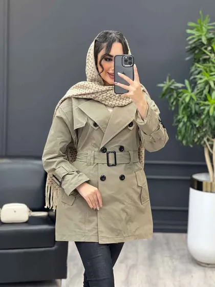 بارانی چهاردکمه ژیله پاگن