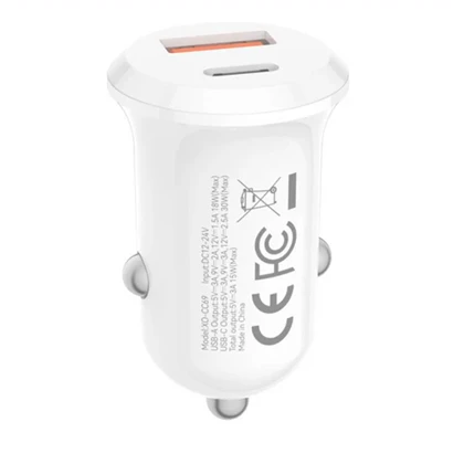 شارژر فندکی ایکس او XO مدل CC69 دو پورت 30W