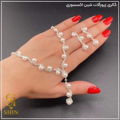 نیم‌ست نگین‌دار کد nzn28