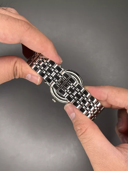 ساعت مچی پتک فیلیپ فول دیت بند سیلور صفحه قهوه ای Patek Philippe