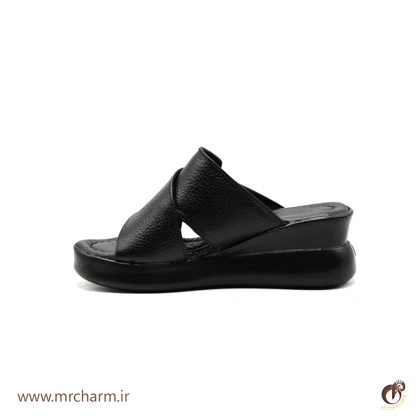 صندل لژدار زنانه تمام چرم mrc2119-09