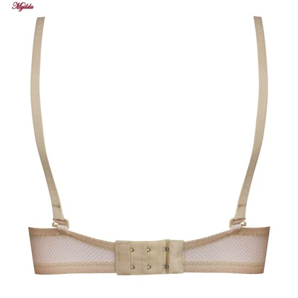 ست شورت و سوتین زنانه لنا مدل فنردار بند متحرک کاپ اسفنجی کرم کد 4961