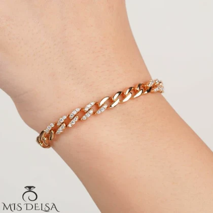 دستبند کارتیر 8 نگین ژوپینگ