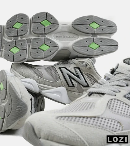 کفش کتانی طوسی NEW BALANCE 9060