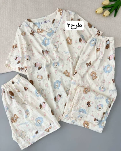 ست سه تیکه راحتی کد 4949