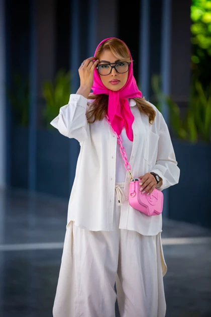 مانتو پلی لینن پیراهنی