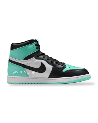 کتانی ویتنامی نایکی ایر جردن وان ساق‌دار گرین گلو Nike Air Jordan 1 High OG Green Glow