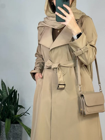 بارانی بلند ضد آب ژیکان
