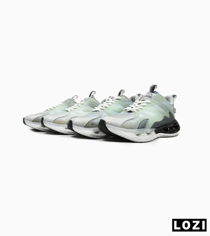 کفش کتانی مردانه سبز خاکستری مشکی ADIDAS Customize Run