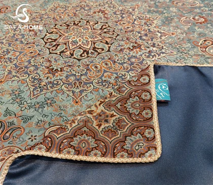 رومیزی 11 ترمه اصل هاشمی کد 24 با 11 رنگ متنوع