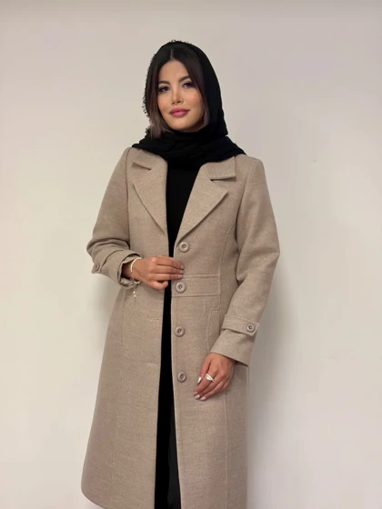 پالتو فوتر بلند مدل لونا