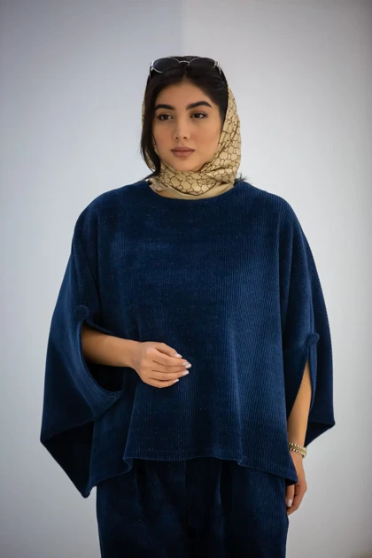 پانچ جلو بسته آستین دکمه