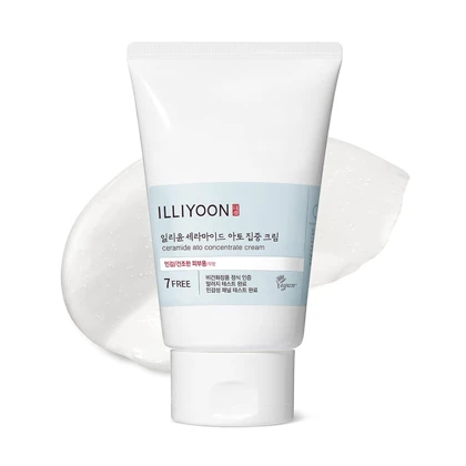 کرم مرطوب کننده صورت و بدن ایلیون مدل Ceramide Ato Concentrate مناسب پوست خشک و حساس حجم 200 میل