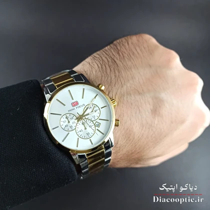 ساعت مچی مردانه اورجینال موتور ژاپنی برند مینی فوکوس سه موتور مدل Mf0294G.02