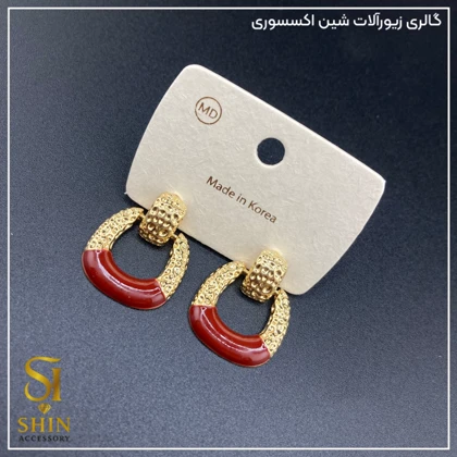 گوشواره میناکاری شده کد gzm32